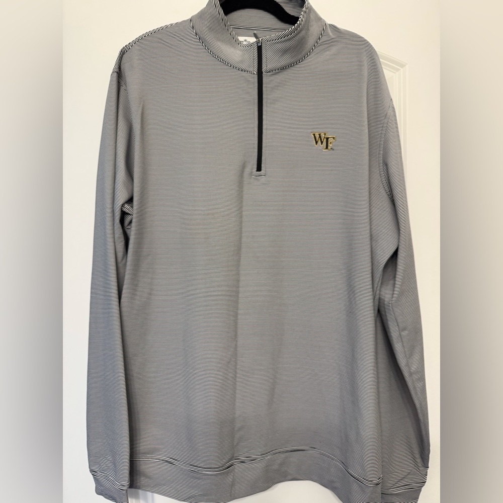 Peter Millar Wake Forest half zip pullover
